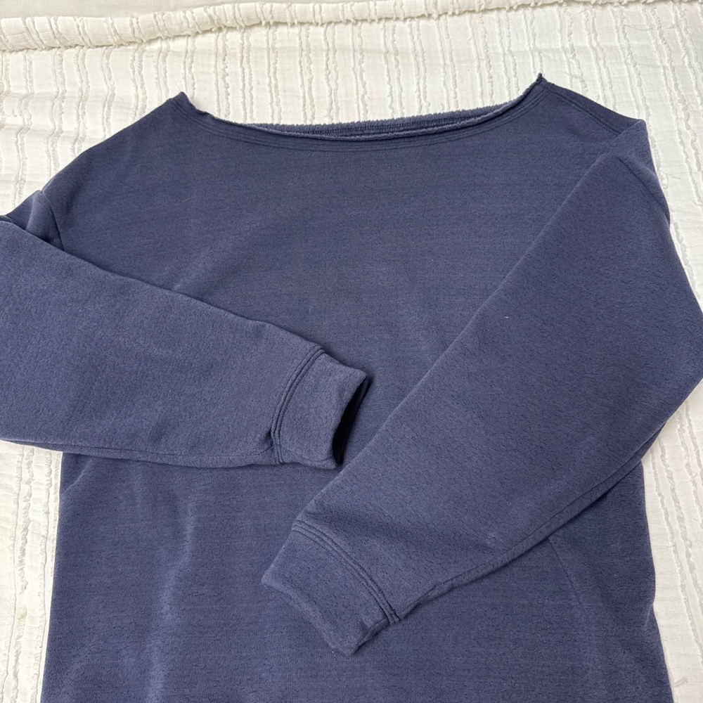 Cozy Navy Blue Sweatshirt